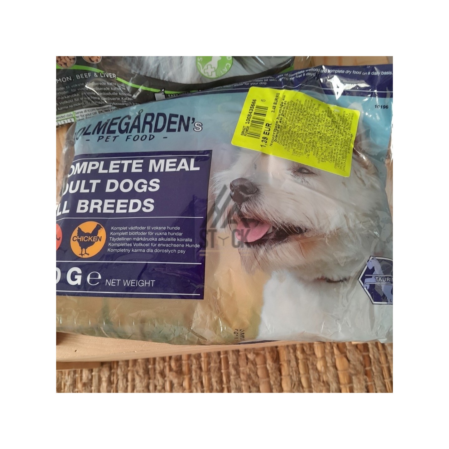 Pâté pour chien & chat - 105 paquets