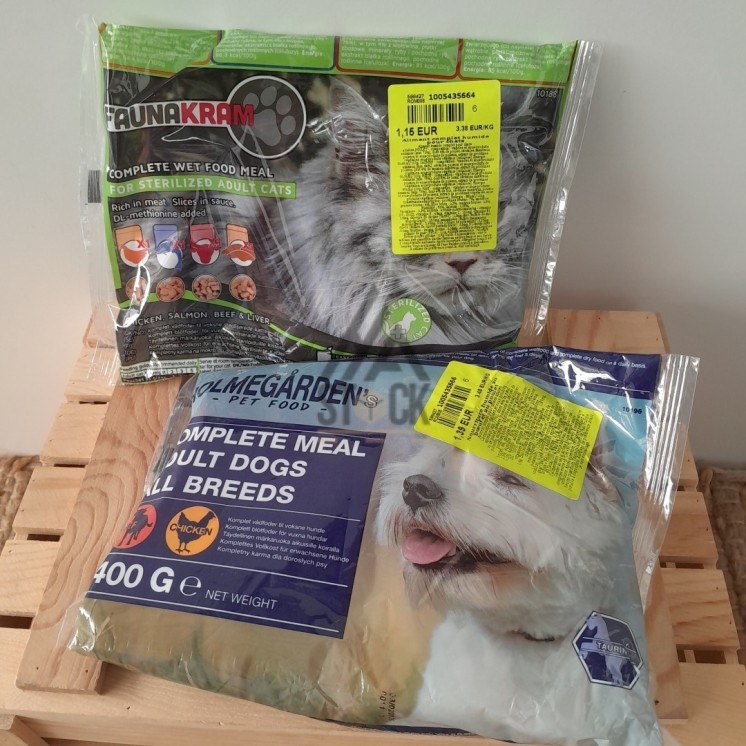 Pâté pour chien & chat - 105 paquets