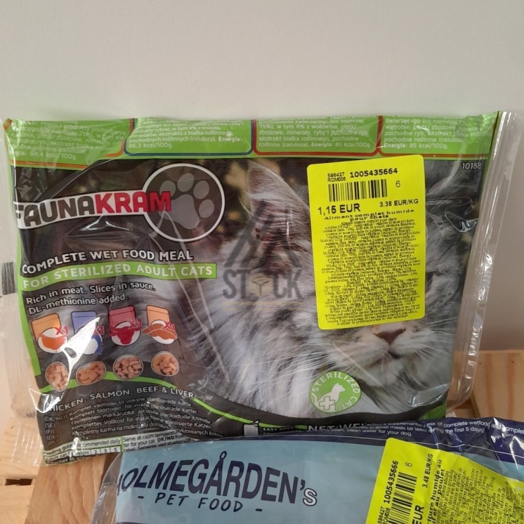 Pâté pour chien & chat - 105 paquets