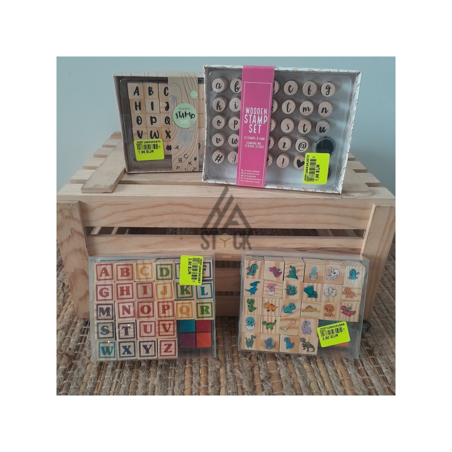 Coffret tampon - 70 pièces