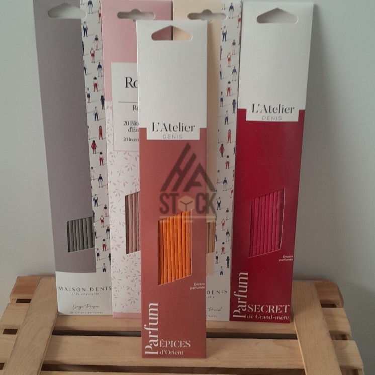 Batônnets d'encens - MAISON DENIS - 200 paquets