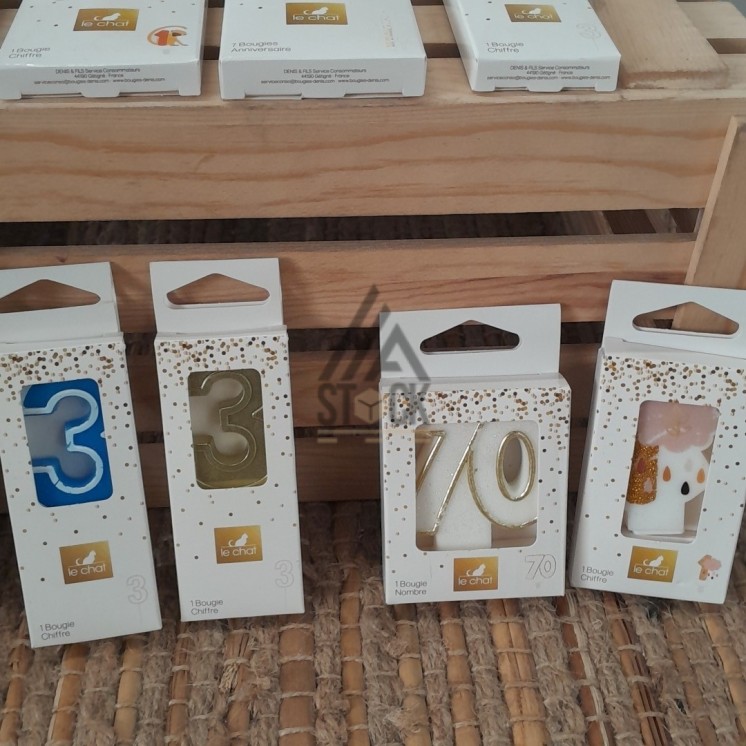 Bougie d'anniversaire - 550 pièces