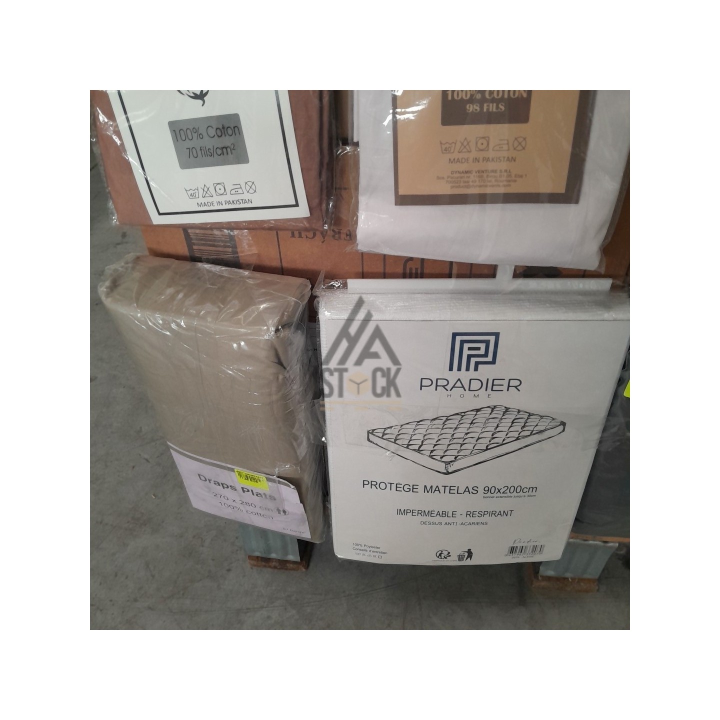 LINGE DE MAISON - 100 pièces