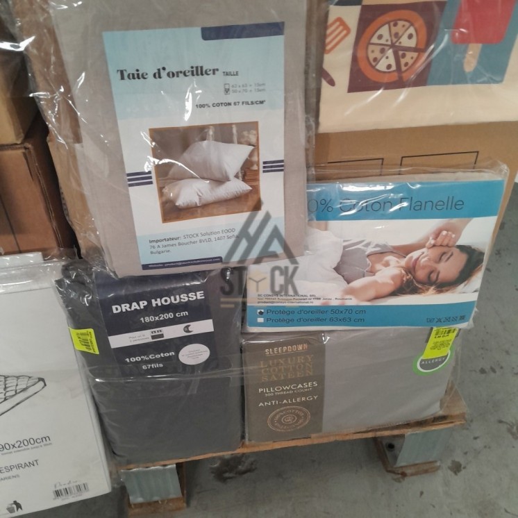 LINGE DE MAISON - 100 pièces