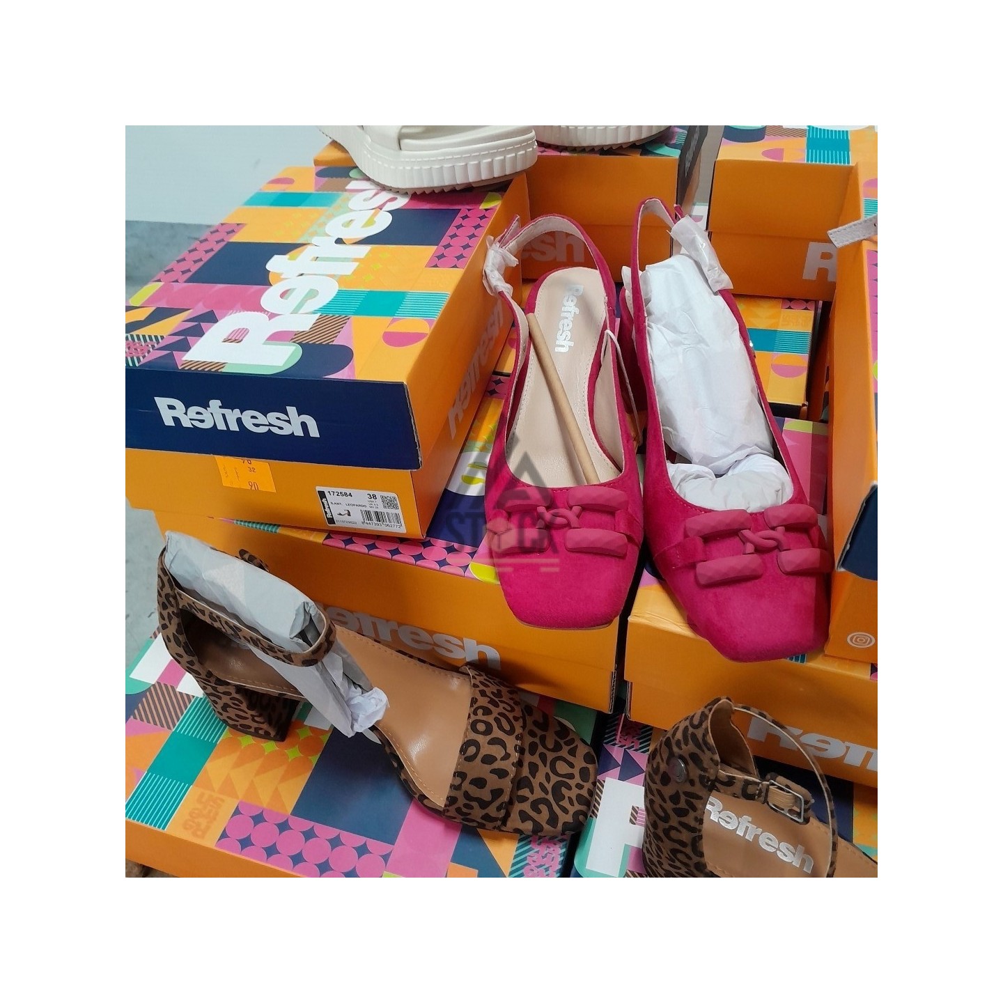 CHAUSSURE ÉTÉ en boite - REFRESH - 15 paires