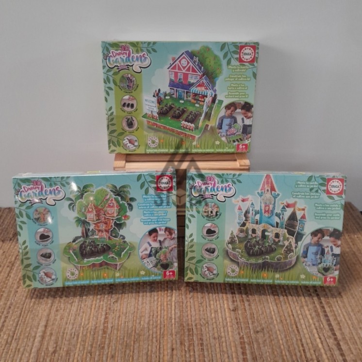 3D DREAM GARDENS - 8 pièces