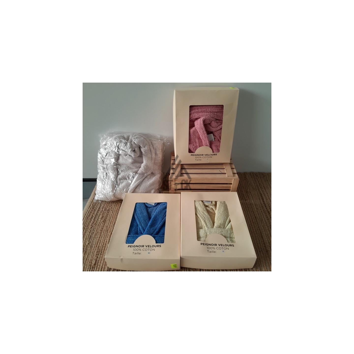 Peignoir/robe de chambre - 25 pièces