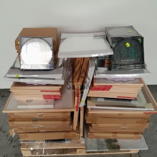 Tableau, miroir, horloge - 80 pièces