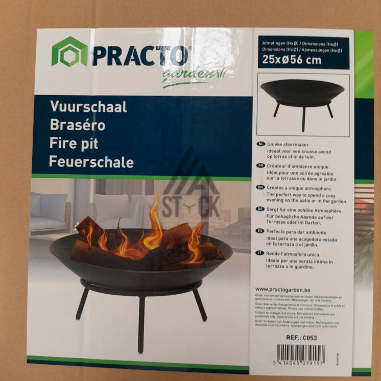 Braséro - 4 pièces