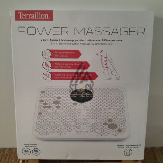 Pèse-personne & appareil de massage - 4 pièces