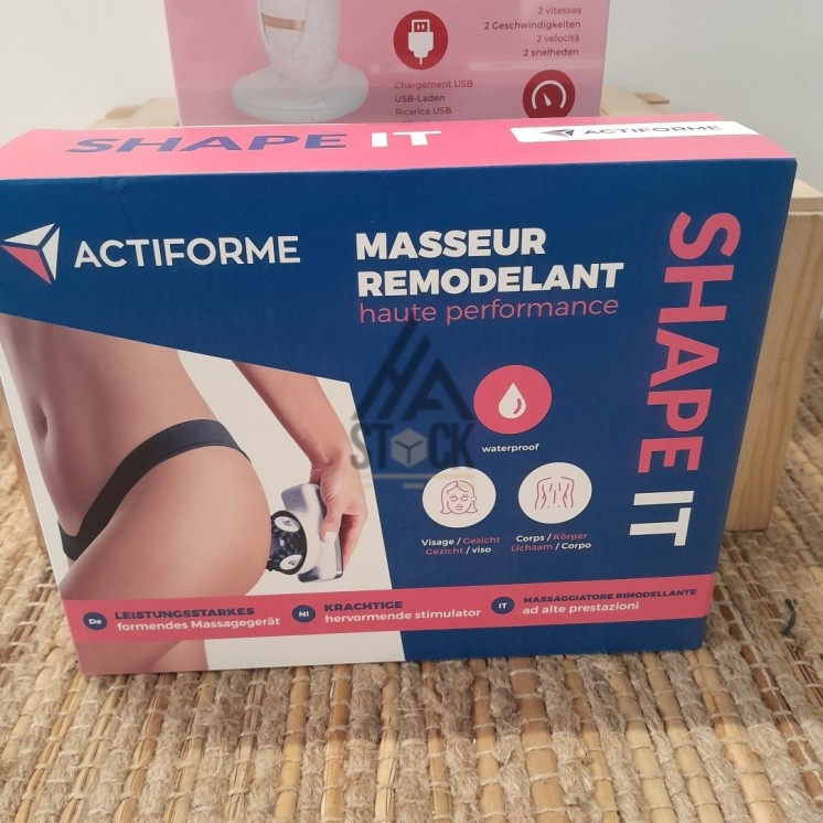 Appareil masseur & Brosse visage - 13 pièces