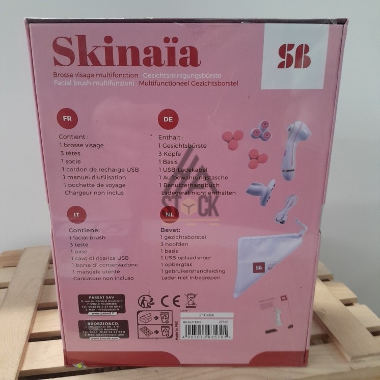 Appareil masseur & Brosse visage - 13 pièces