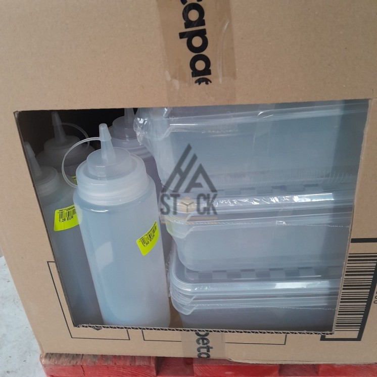 VAISSELLE PLASTIQUE - 200 pièces