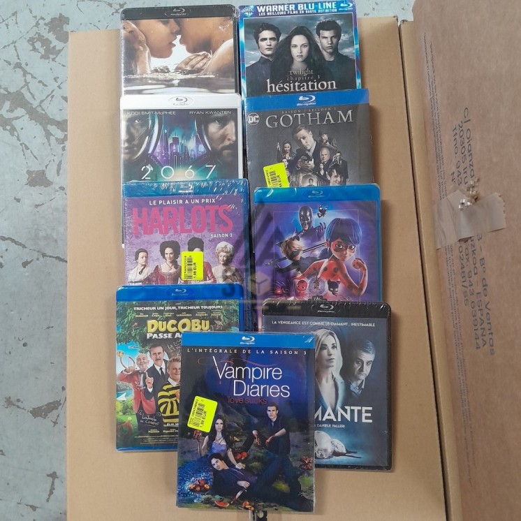 Blu-ray - 95 pièces