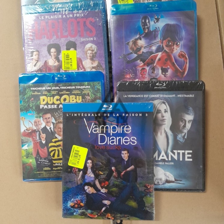 Blu-ray - 95 pièces