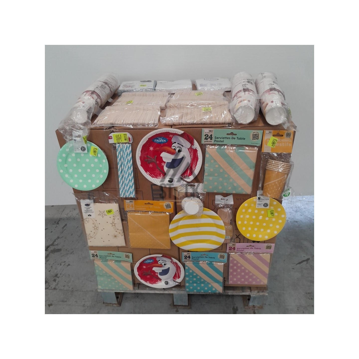 VAISSELLE JETABLE - 300 pièces