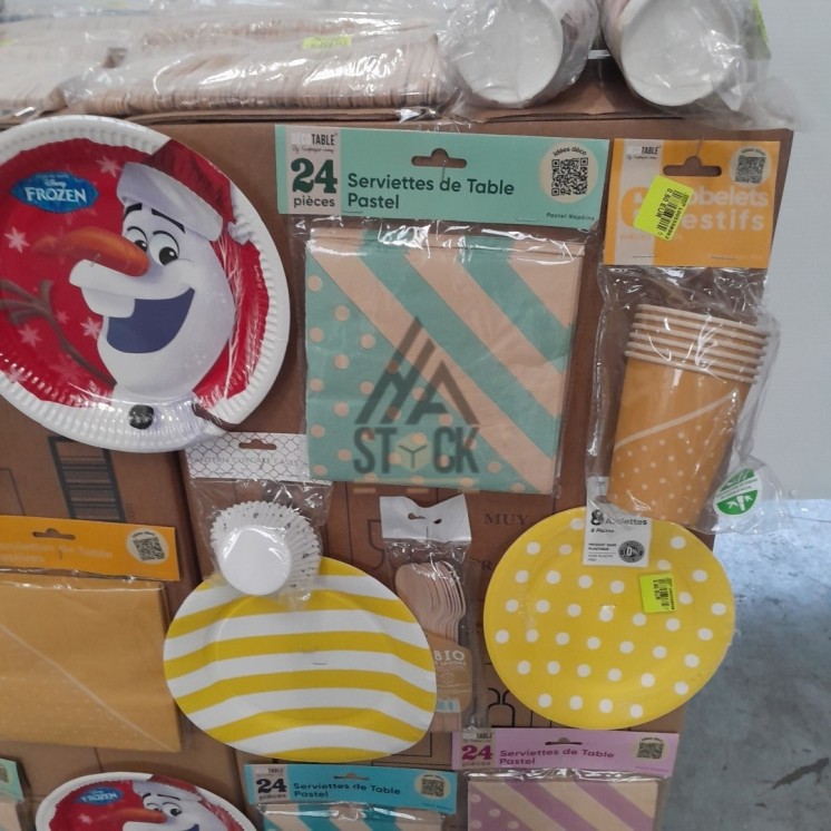 VAISSELLE JETABLE - 300 pièces