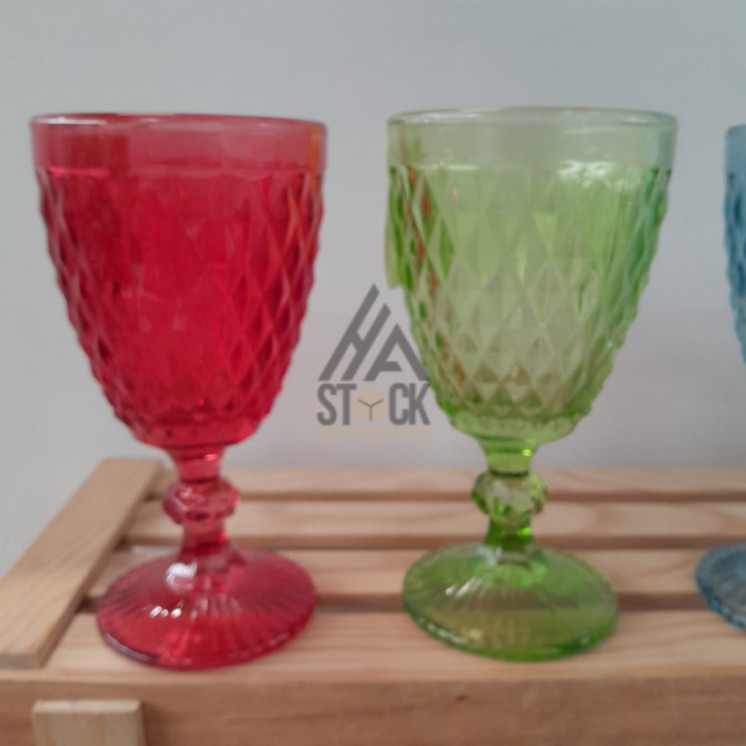 Verre couleur - 55 pièces