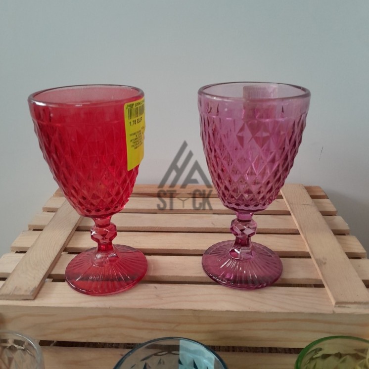 Verre couleur - 55 pièces