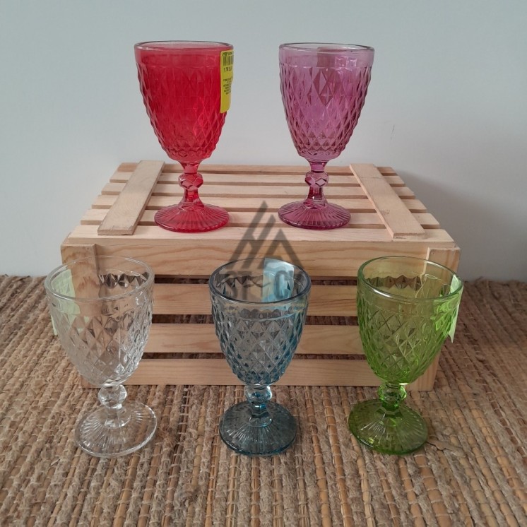 Verre couleur - 55 pièces