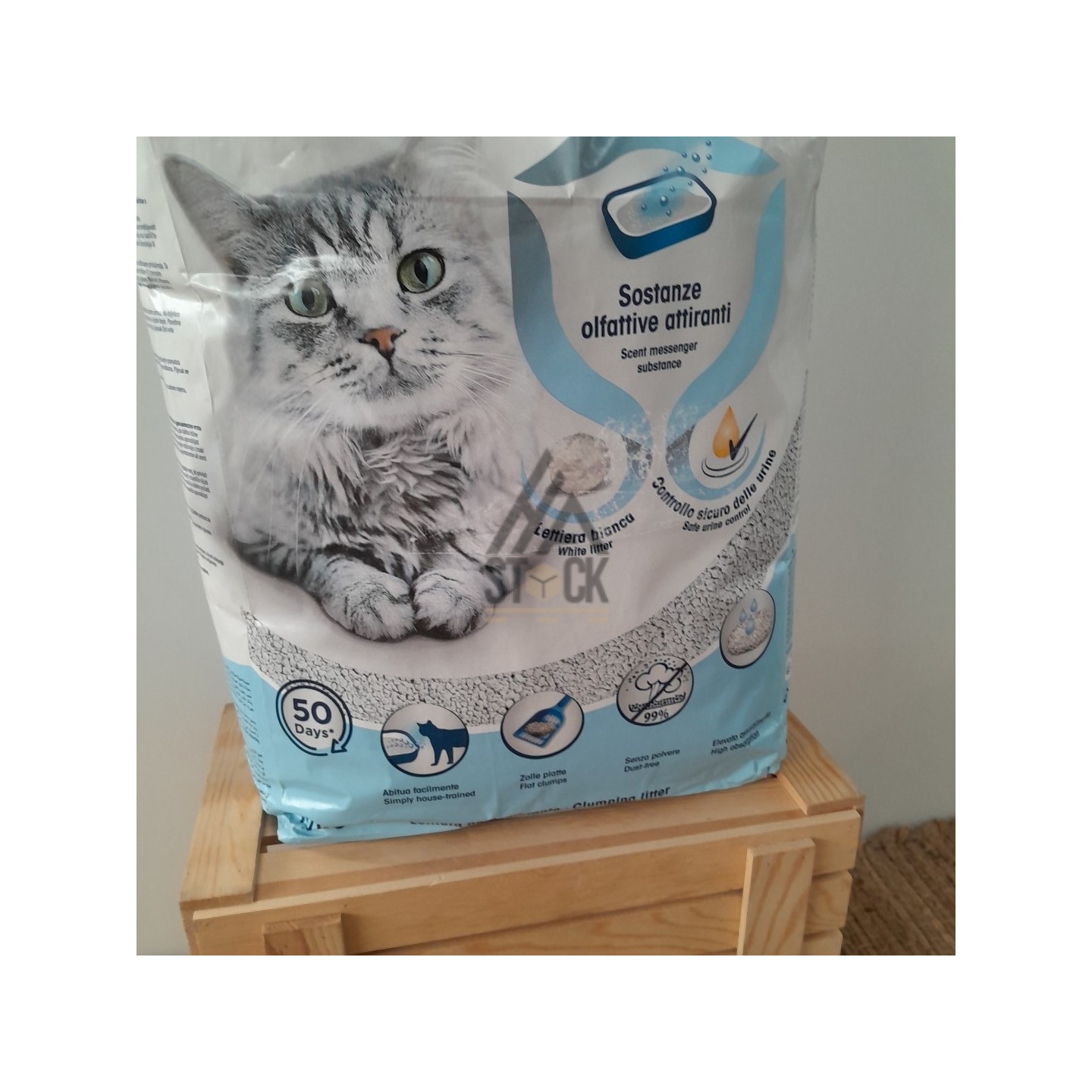 Litière pour chat - 15 pièces