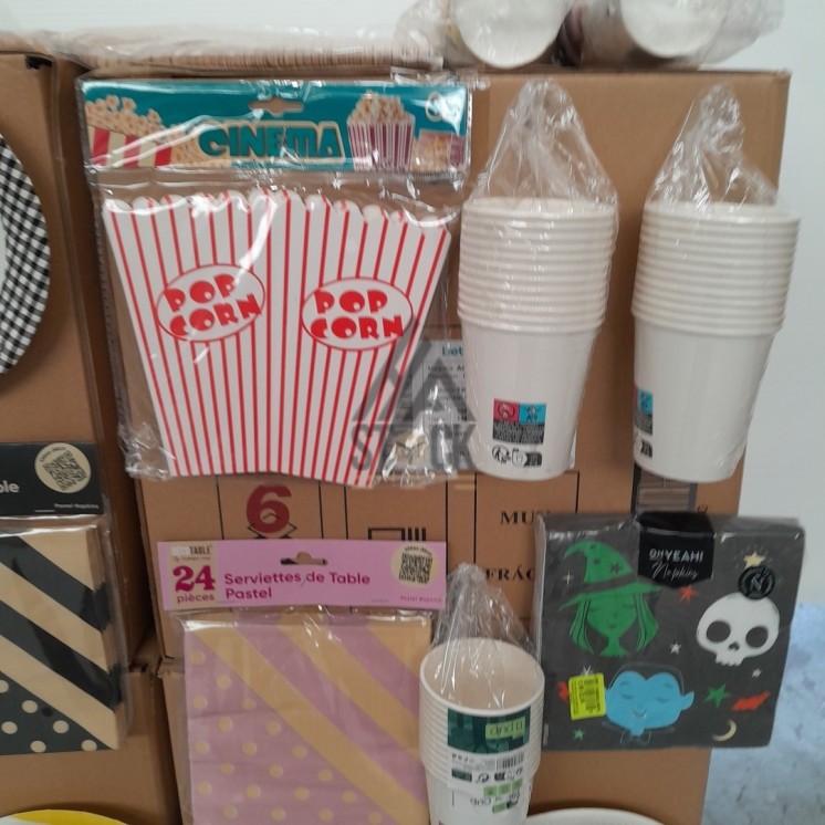 VAISSELLE JETABLE - 300 pièces