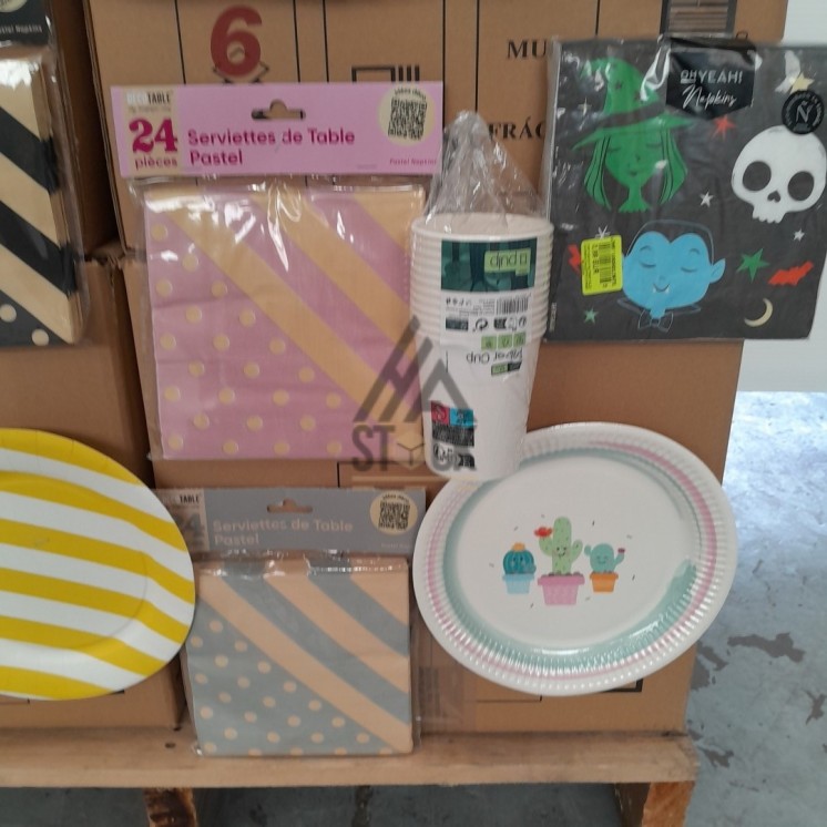 VAISSELLE JETABLE - 300 pièces