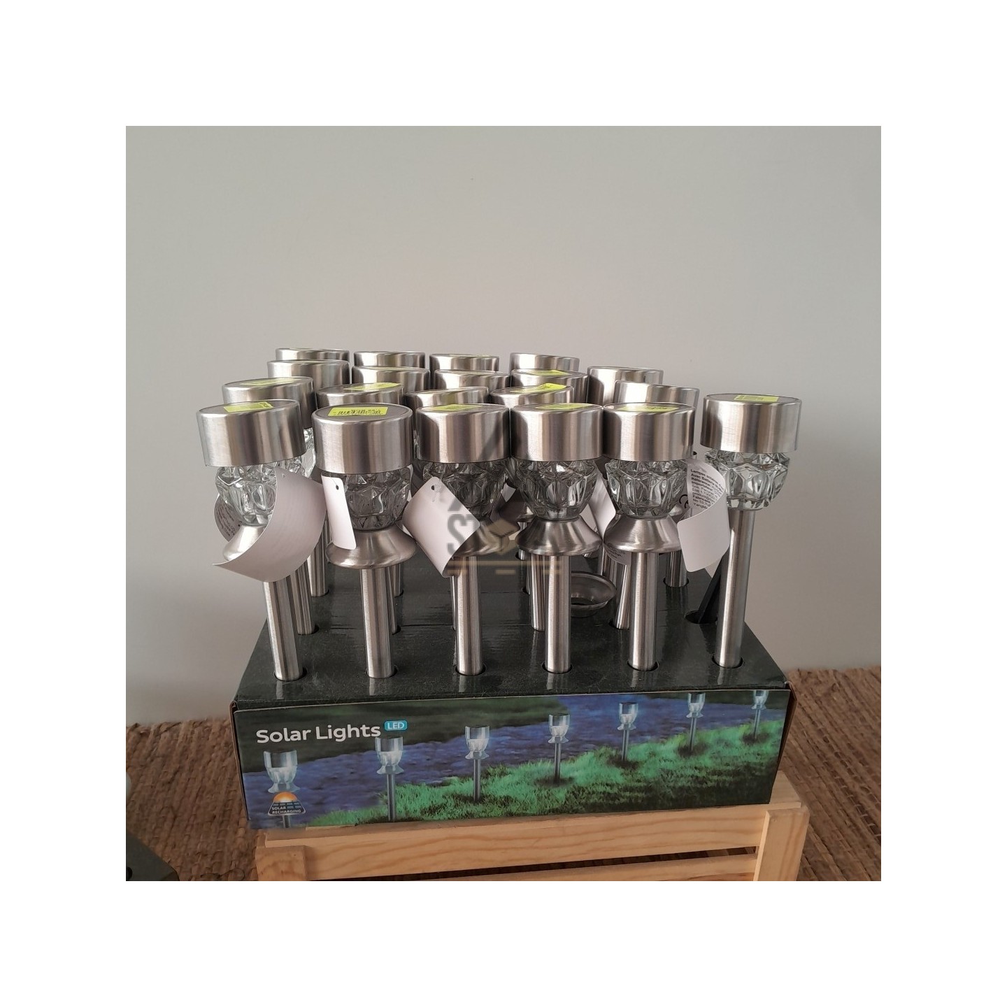 Lampe solaire de jardin - 70 pièces