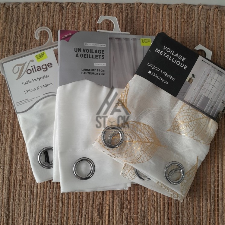 Voilage - 30 pièces