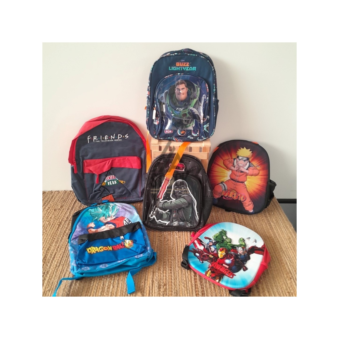 Sac  a dos enfant LICENCE - 25 pièces