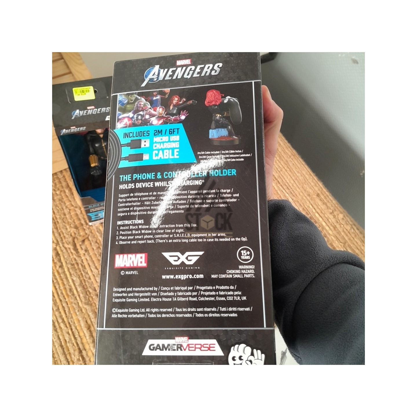 Support téléphone & manette AVENGERS - 13 pièces