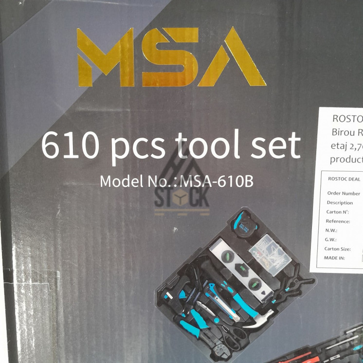 Malette a outil 610 pièces - MSA