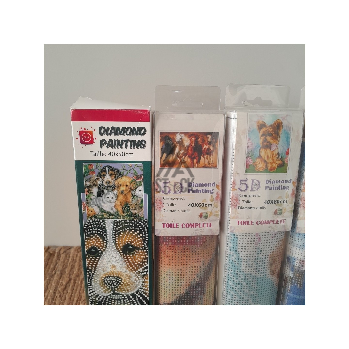 Diamond painting - 60 pièces