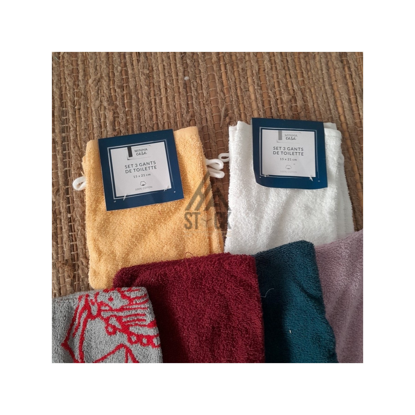 Gant de toilette - 150 pièces