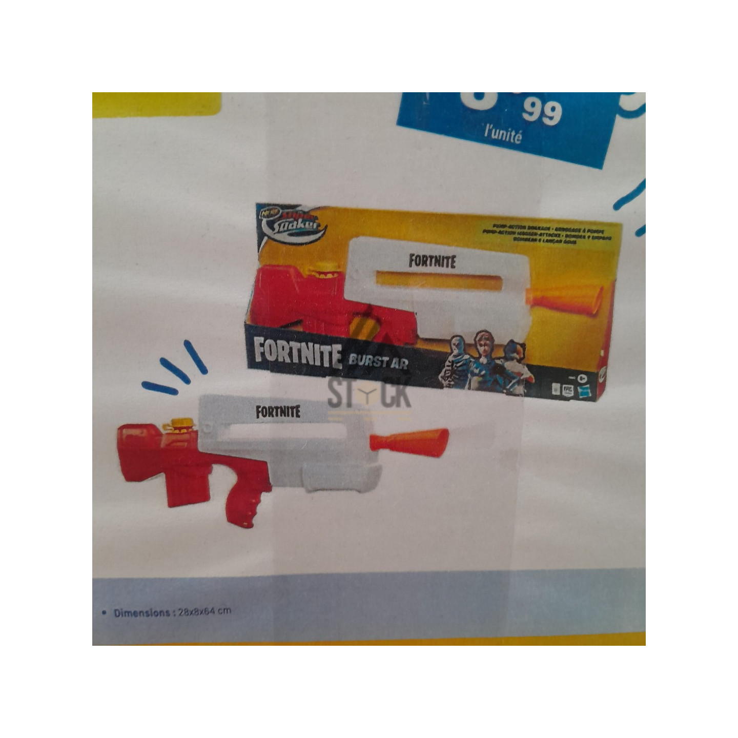 Pistolet NERF - 8 pièces