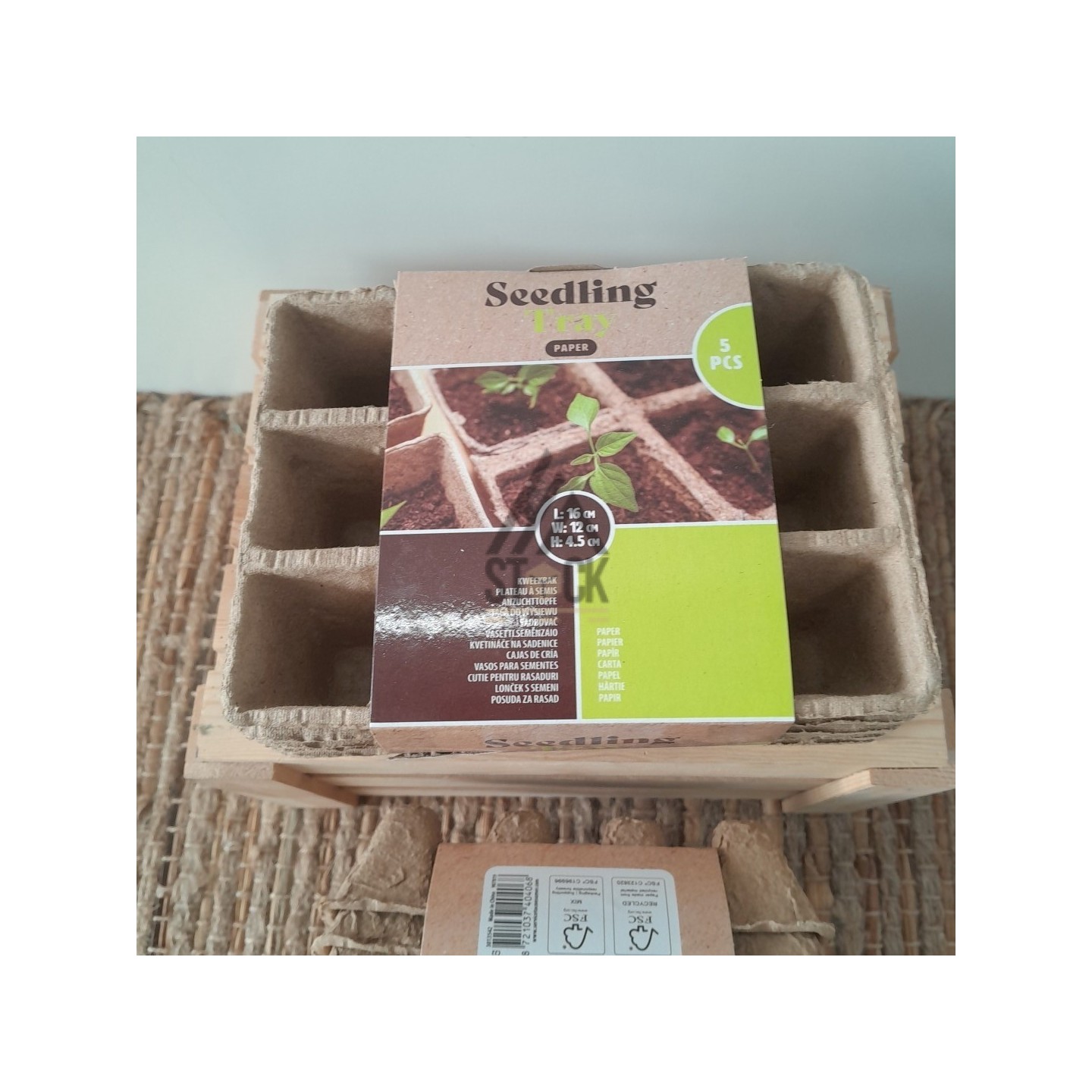 Plateau a semi x5 - 80 paquets