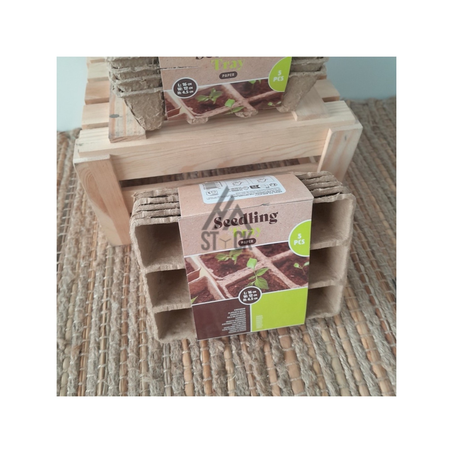 Plateau a semi x5 - 80 paquets