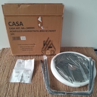 Table basse en verre CASA - 4 pièces