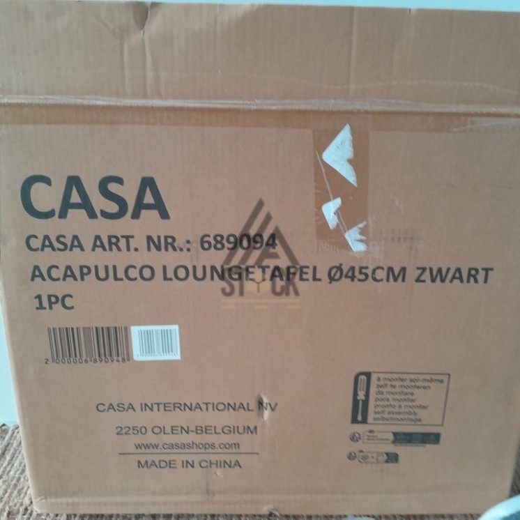 Table basse en verre CASA - 4 pièces