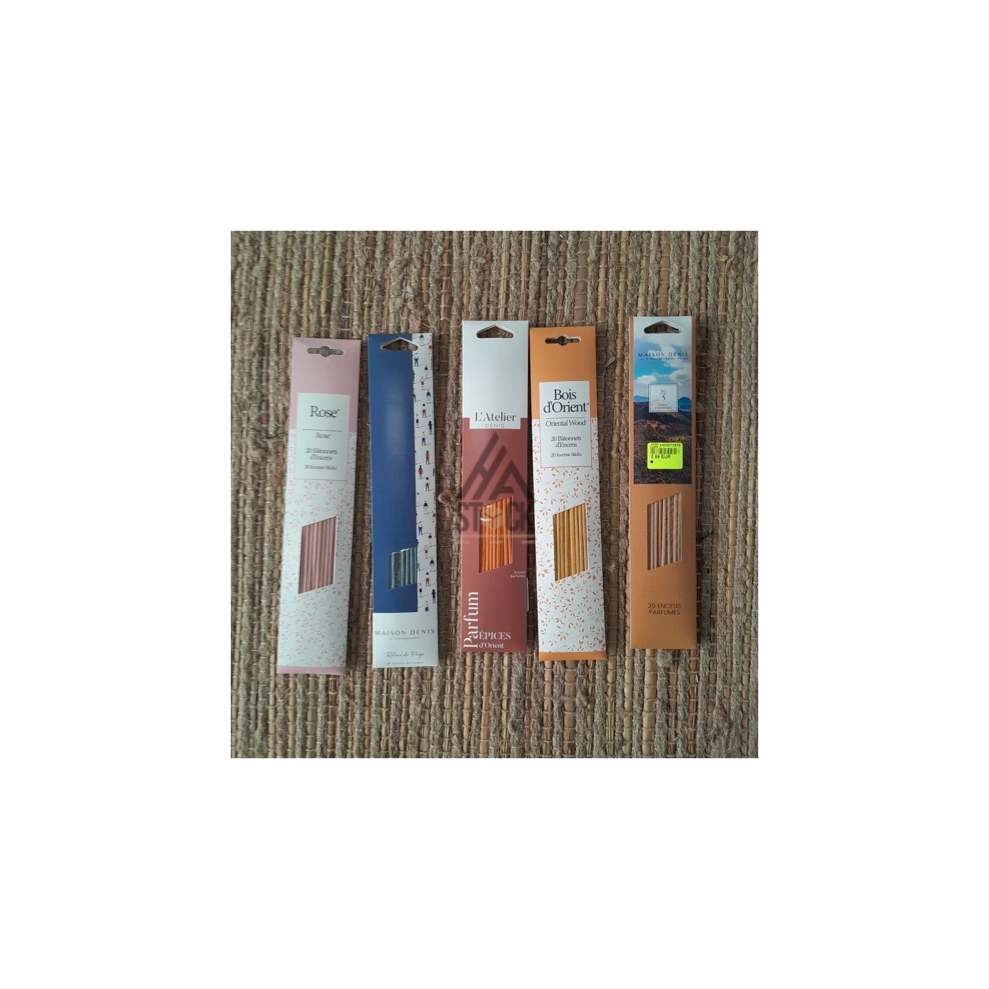 Batônnets d'encens - MAISON DENIS - 200 paquets