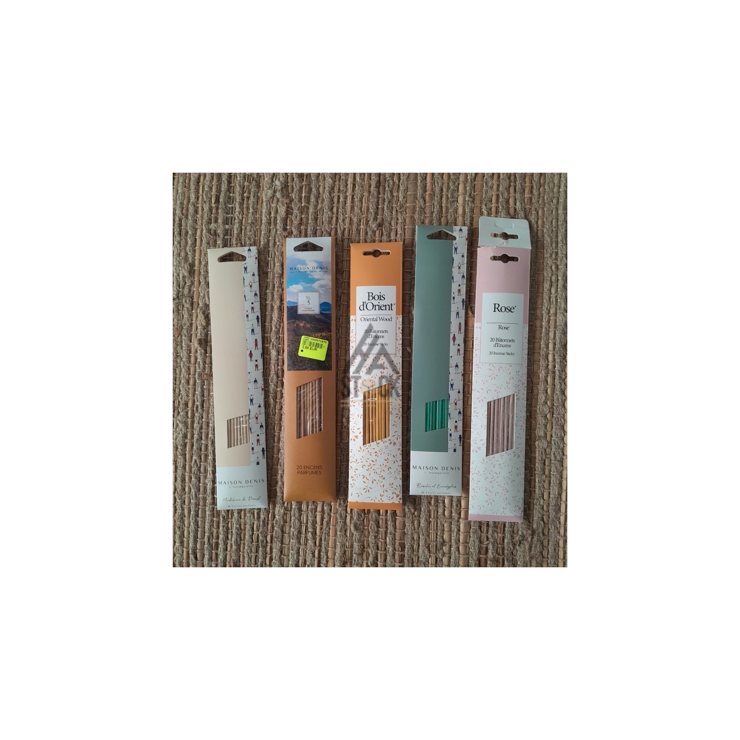 Bâtonnets d'encens - MAISON DENIS - 200 paquets
