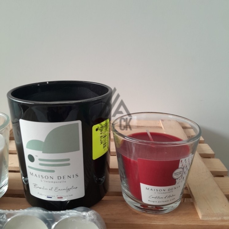 Bougie parfumée - MAISON DENIS - 50 pièces