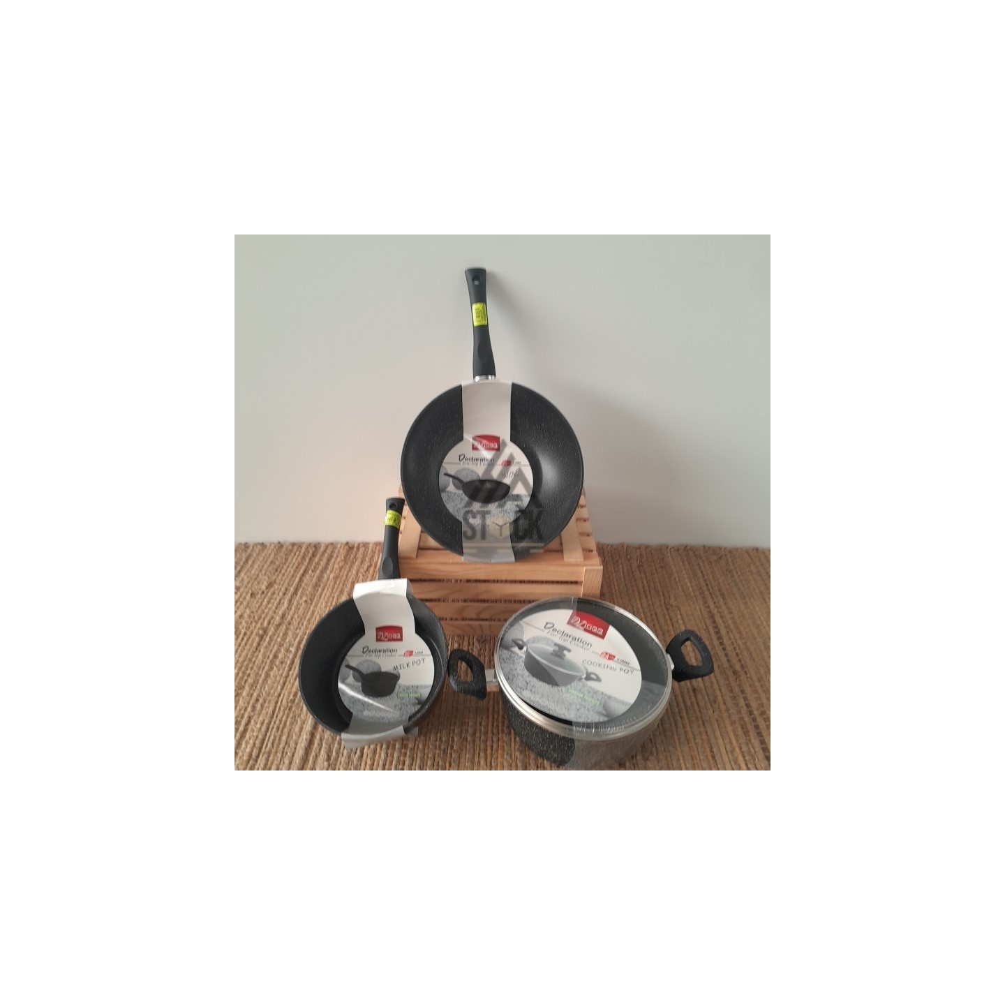 Casserole, wok, fait-tout - 13 pièces