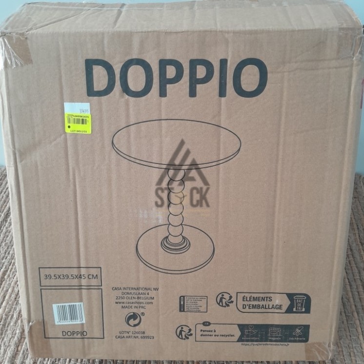 Petite table DOPPIO - 7 pièces