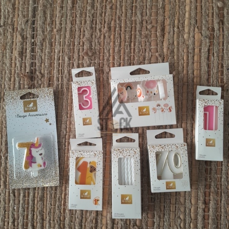 Bougie d'anniversaire - 300 pièces