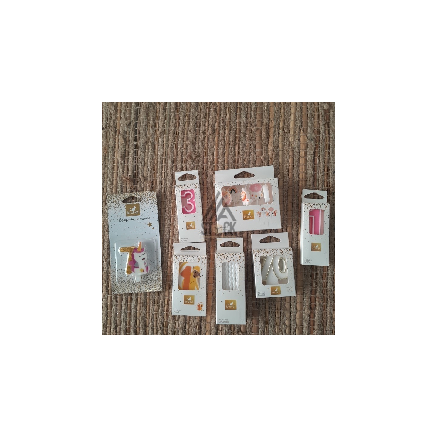 Bougie d'anniversaire - 300 pièces