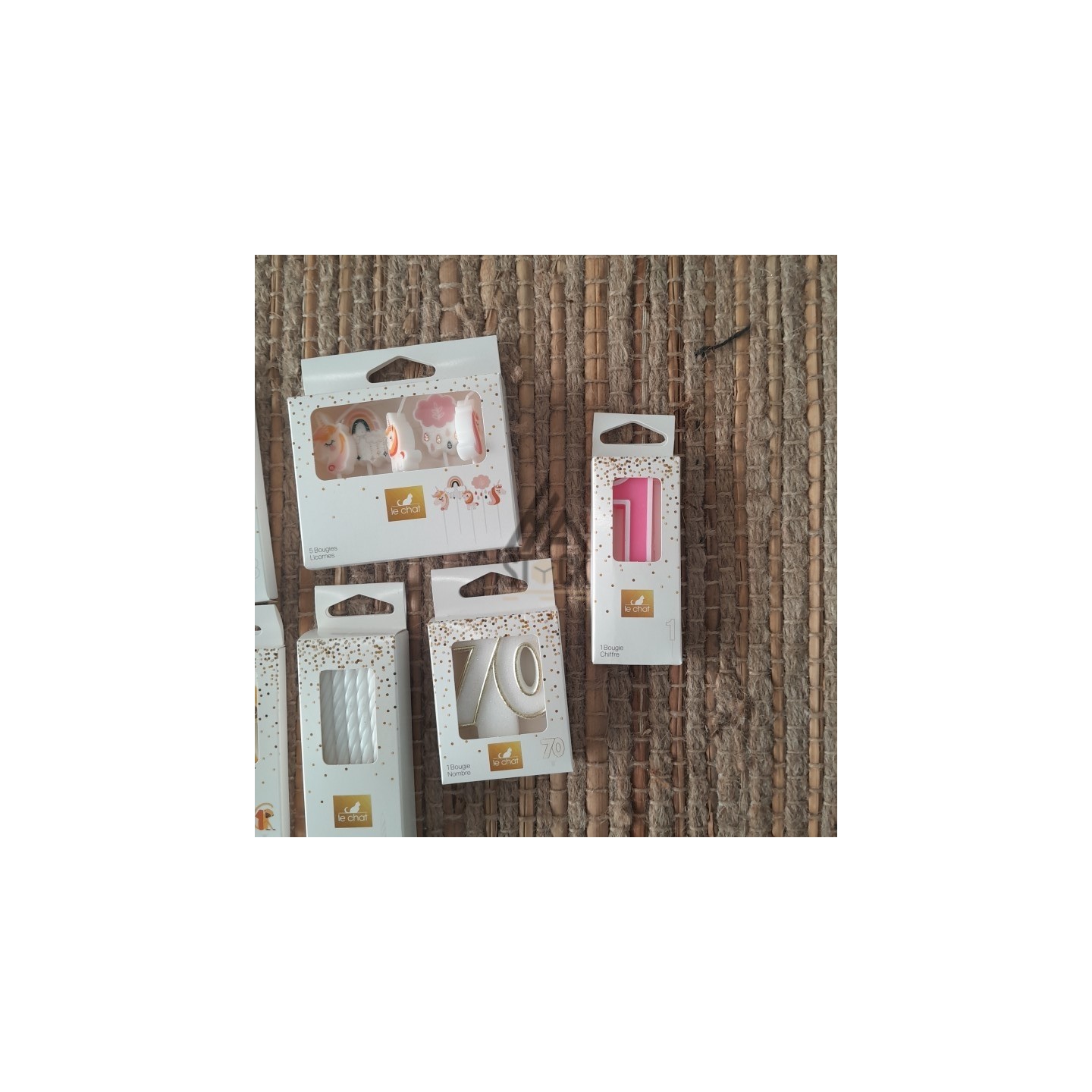 Bougie d'anniversaire - 300 pièces