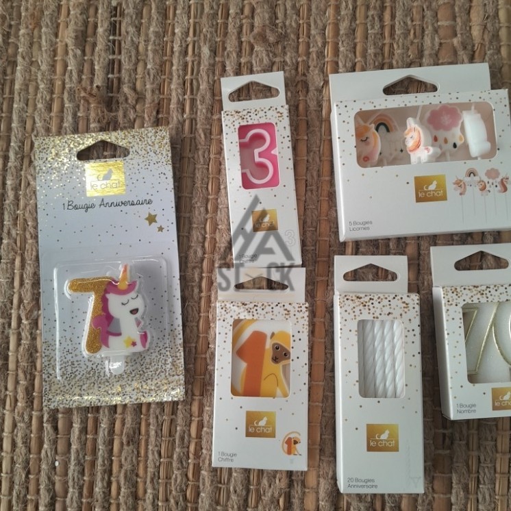 Bougie d'anniversaire - 300 pièces