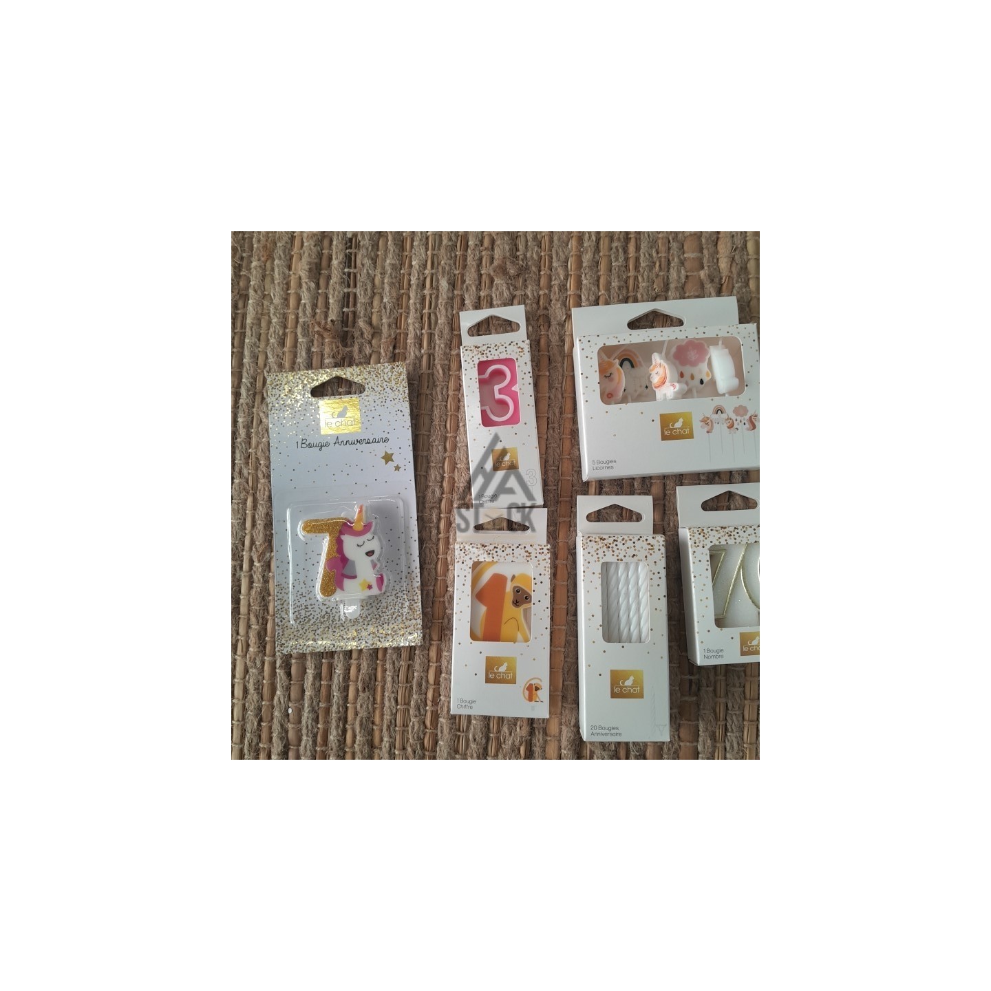 Bougie d'anniversaire - 300 pièces