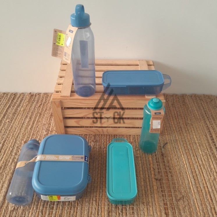 boite, gourde - SISTEMA - 50 pièces